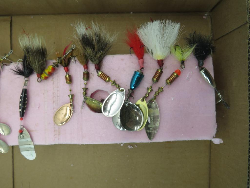 (55+/-) Spinner Bait Fishing Lures