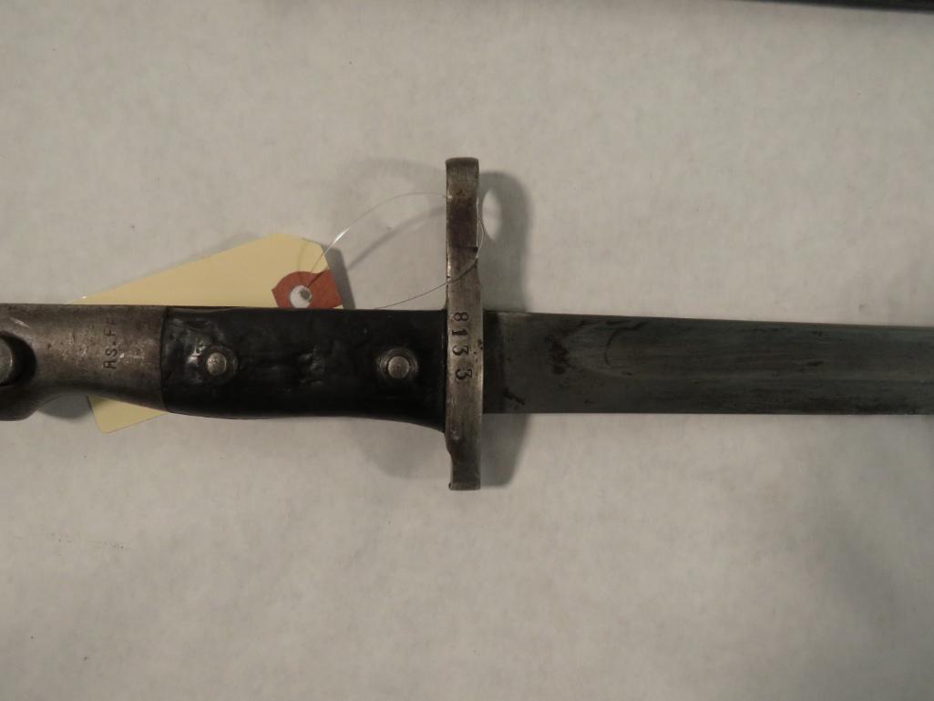 Turkish Model 1809/1935 Bayonet