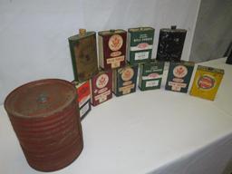 (11) Collectable Gun Powder Tins