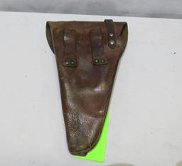 Leather Broomhandle Holster