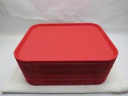 (24) Poly Cambro Cafeteria Trays