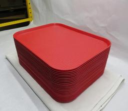 (24) Poly Cambro Cafeteria Trays