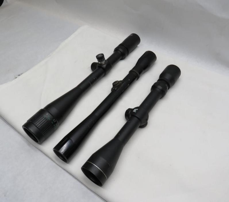 (3) Rifle Scopes