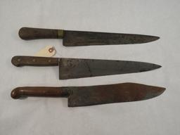 (3) Vintage Knives