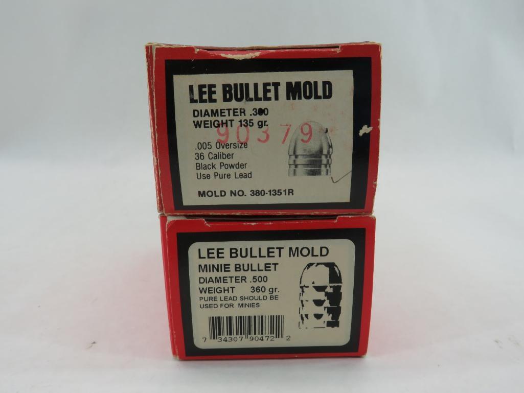 (2) Lee Bullet Molds