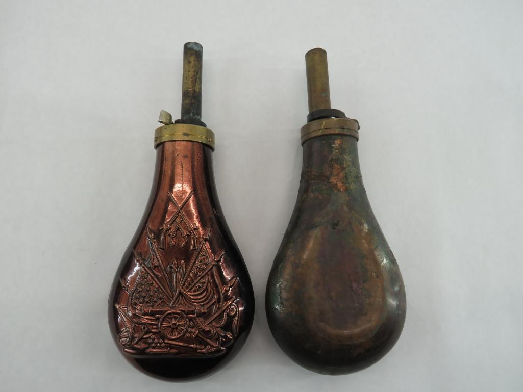 (2) Powder Flasks