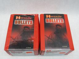 (2) Boxes of Hornady 38 Cal 140 gr Bullets