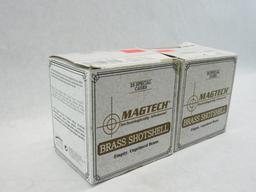 (2) Boxes of Magtech Brass Shotshell