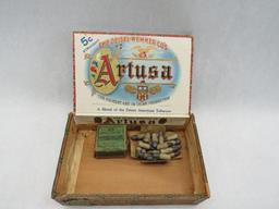 (20) .38 cal Patched Bullets in ARTUSA Box