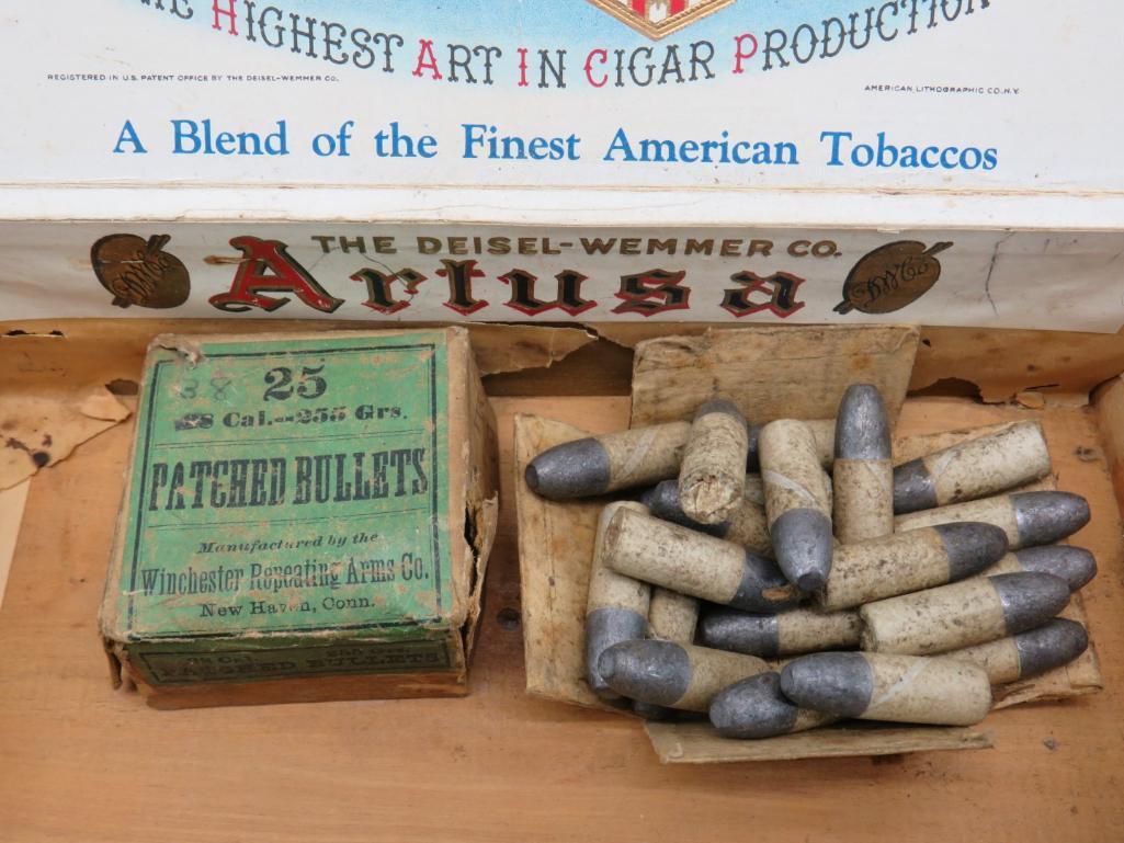 (20) .38 cal Patched Bullets in ARTUSA Box