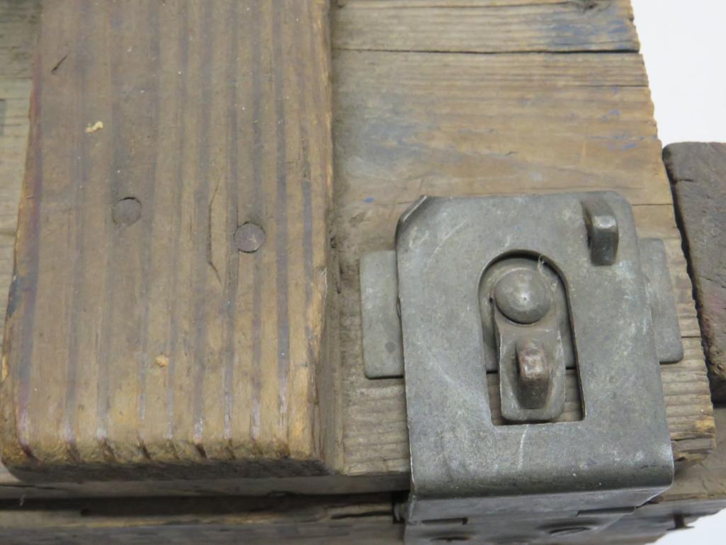 Vintage Wood Fuse Box