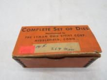 Lyman Complete Set of Dies