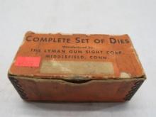 Lyman Complete Set of Dies