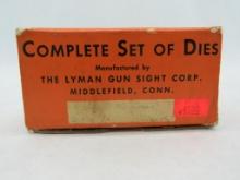 Lyman Complete Set of Dies