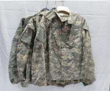 (3) Digital BDU Camouflage Tops