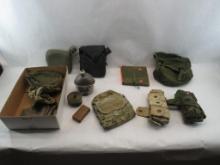 Asst. Canteens, Pouches & Ammo Belts