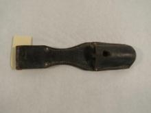 Vintage German Leather Bayonet Frog