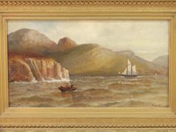 Frank Knox Morton Rehn Oil on Canvas Painting