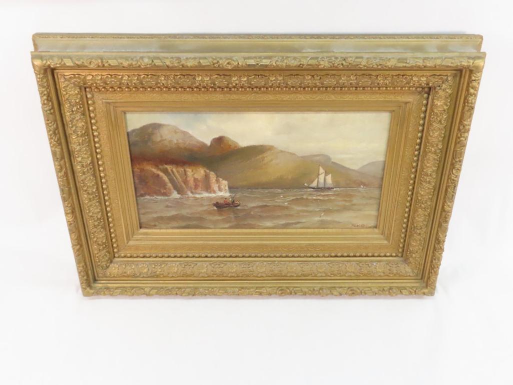 Frank Knox Morton Rehn Oil on Canvas Painting