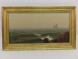 Frank Knox Morton Rehn Oil on Canvas Painting