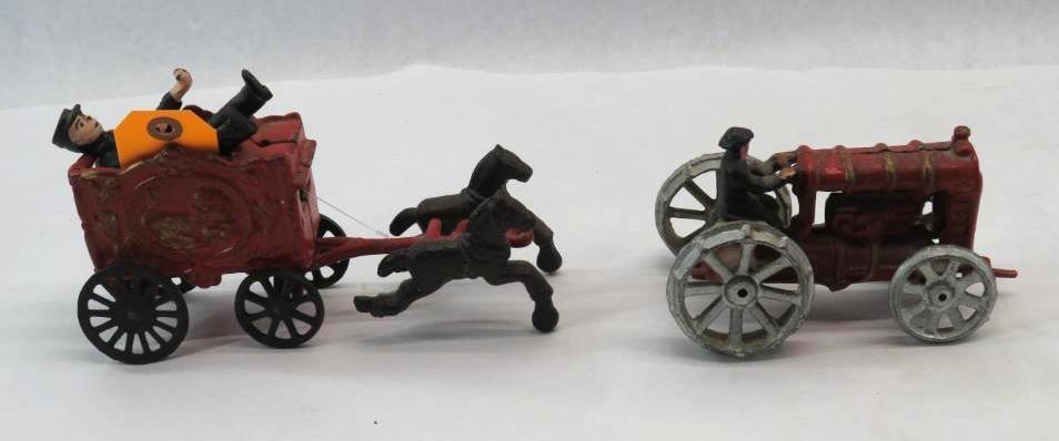 (2) Cast Iron Toys