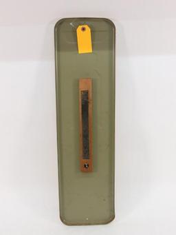 Vintage Monroe Shock Absorbers Advertising Thermometer