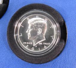 50th Anniversary Kennedy Half Dollar Silver Coin Collection