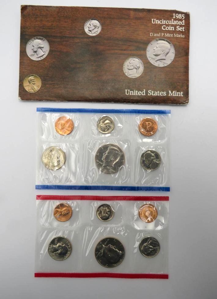 (7) U.S. Mint Uncirculated Coins Sets