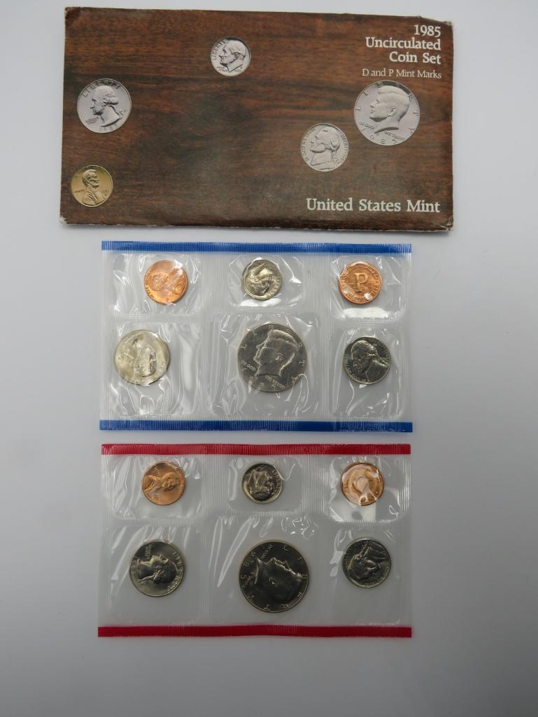 (7) U.S. Mint Uncirculated Coins Sets