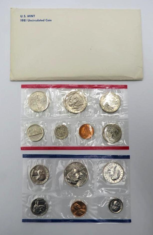 (7) U.S. Mint Uncirculated Coins Sets