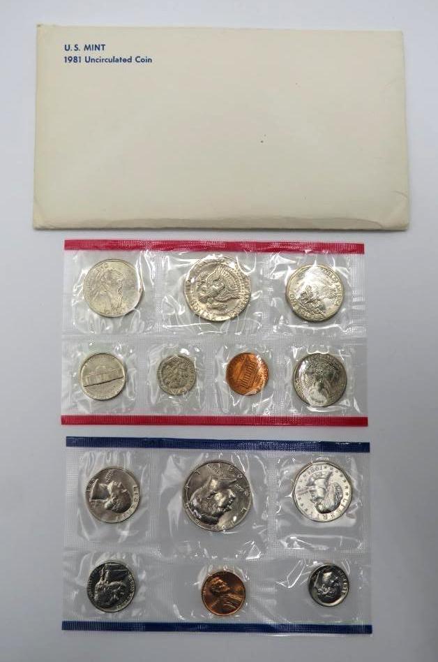 (7) U.S. Mint Uncirculated Coins Sets