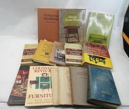 (17) Antique Furniture Books