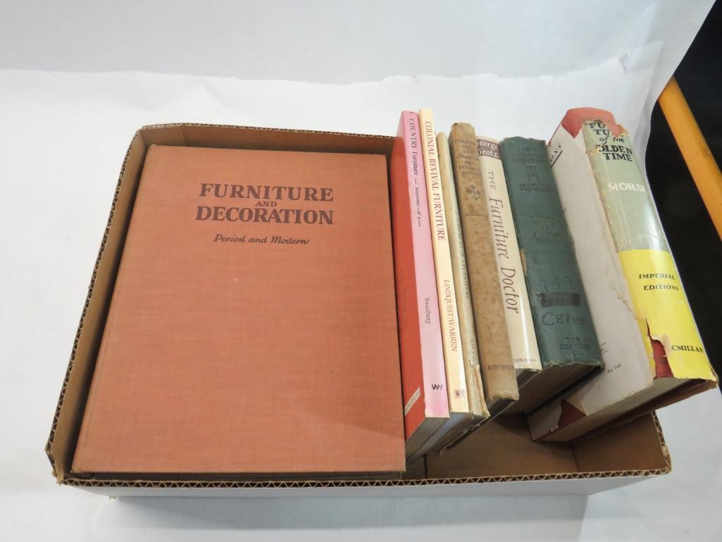 (17) Antique Furniture Books