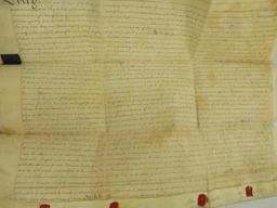 1789 Vellum English Marriage Settlement