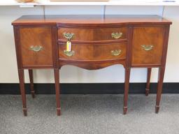 Good Custom Mahogany Hepplewhite Style Sideboard