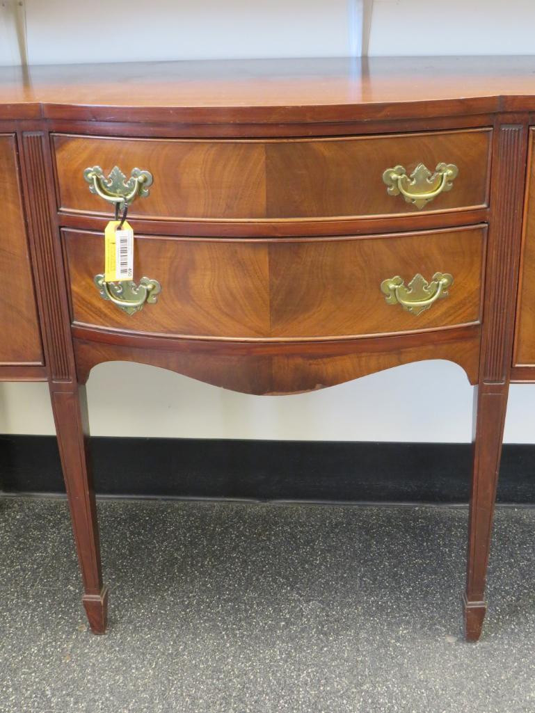 Good Custom Mahogany Hepplewhite Style Sideboard