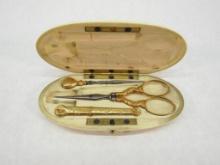 Antique Cased Tiffany Sewing Kit