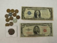 Assorted U.S. Coins & Currency