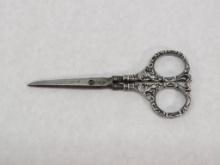 Antique Sterling Silver Handles Scissors