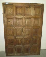 Antique Oriental Raised Panel Door or Hatch