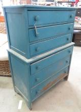 Painted Maple Chest of Drawers