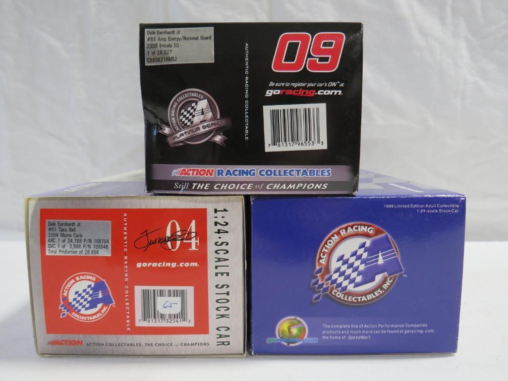 (3) Dale Earnhardt, jr Racing Collectables