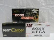 (3) Team Caliber Racing Collectables