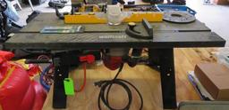 Bench Top Router Table w/ Skil Brand Router