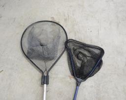 (2) Fishing Nets & Bait Box
