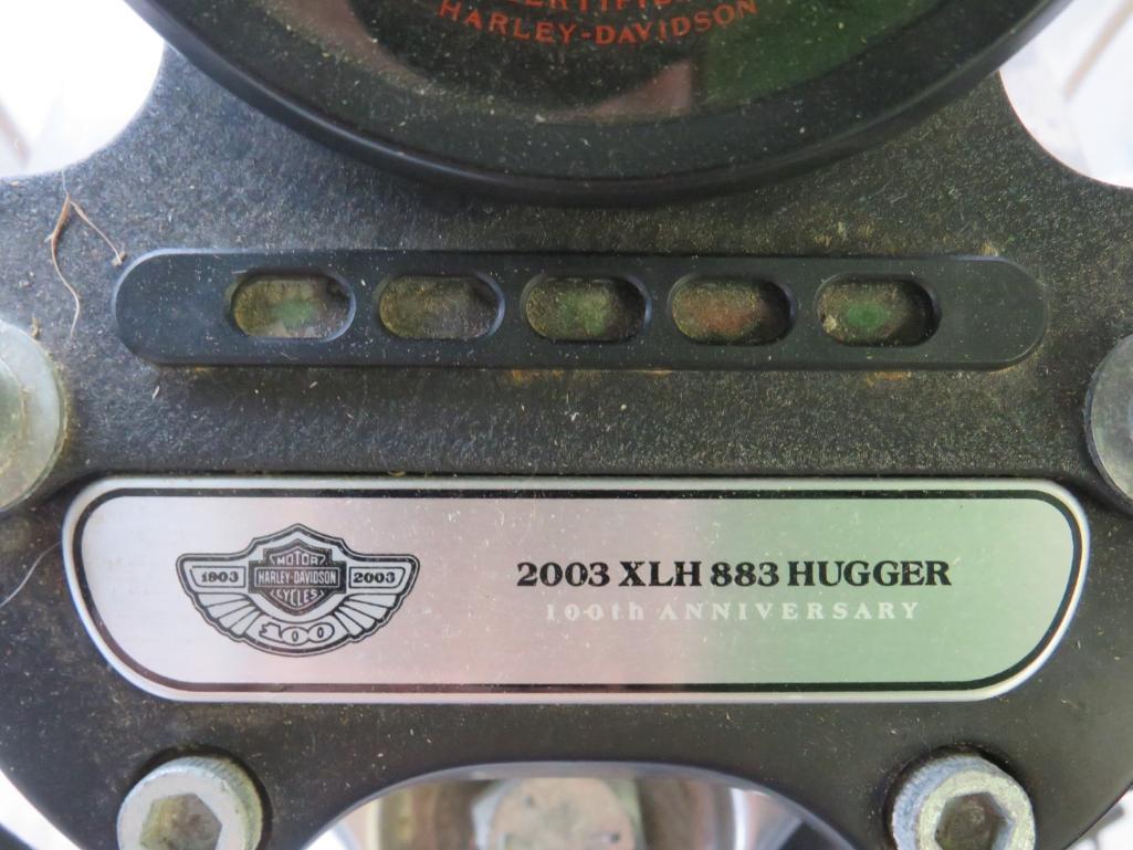 2003 Harley Davidson XLH 883 Hugger Motorcycle