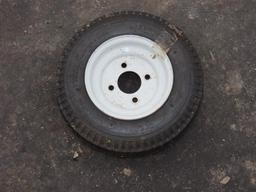 4.80/4.00-8 Trailer / Utility Tire on Rim