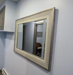 Large Beveled Glass Mirror