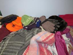 (30+/-) Women's Scarves, Gloves, Hats etc.