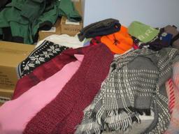 (30+/-) Women's Scarves, Gloves, Hats etc.